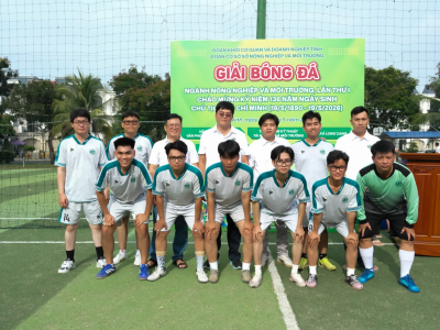LAN TỎA TINH THẦN ĐOÀN KẾT QUA GIẢI BÓNG ĐÁ NGÀNH NÔNG NGHIỆP VÀ MÔI TRƯỜNG LẦN THỨ I 